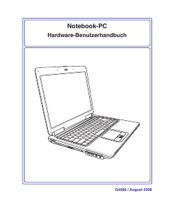 Bedienungsanleitung Asus N80Vm Notebook