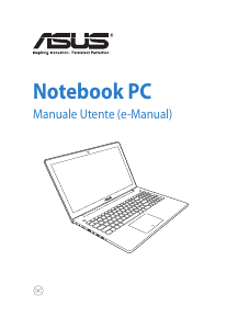 Manuale Asus N550JV Notebook