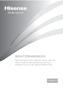 Bedienungsanleitung Hisense RQ562N4GB1 Kühl-gefrierkombination