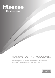 Manual de uso Hisense DHGS90M Lavadora