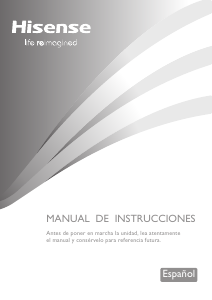 Manual de uso Hisense WFGS1016VM Lavadora