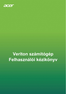 Használati útmutató Acer Veriton M4665G Asztali számítógép