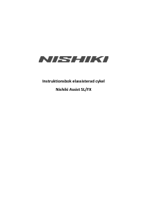 Bruksanvisning Nishiki Assist SL Elcykel