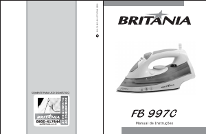 Manual Britania FB 997C Ferro