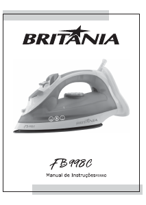 Manual Britania FB 998C Ferro