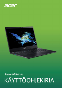 Käyttöohje Acer TravelMate P614-51G-G2 Kannettava tietokone