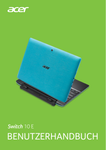 Bedienungsanleitung Acer Aspire Switch SW3-016 Notebook