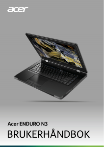 Bruksanvisning Acer Enduro EN314-51W Laptop