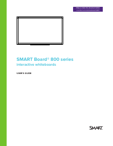 Handleiding Smart 800ix2 Interactief whiteboard