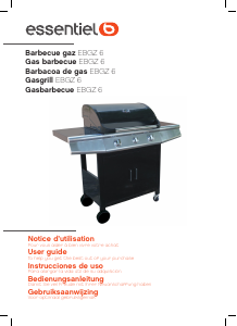 Handleiding Essentiel B EBGZ 6 Barbecue