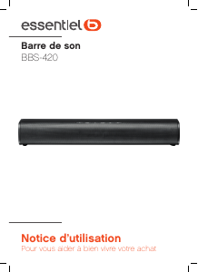 Mode d’emploi Essentiel B BBS420 Haut-parleur