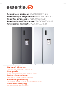 Mode d’emploi Essentiel B ERAVDE 180-90b1 Réfrigérateur combiné