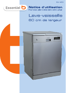 Mode d’emploi Essentiel B ELV 453i Lave-vaisselle