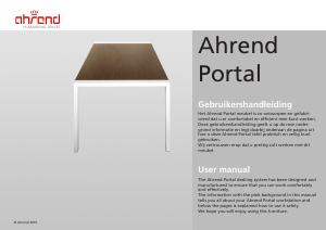 Manual Ahrend Portal Desk