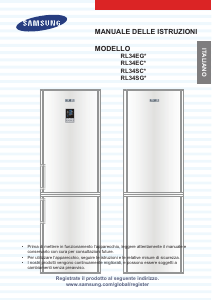 Manuale Samsung RL37HCPS Frigorifero-congelatore