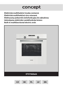 Manual Concept ETV7460WH Oven