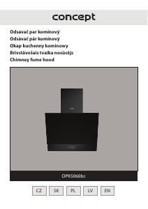 Instrukcja Concept OPK5060BC Okap kuchenny