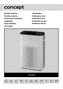 Manuale Concept CA1030 Purificatore d'aria