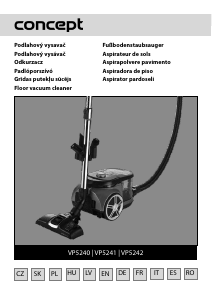 Mode d’emploi Concept VP5242 Aspirateur