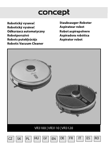 Manual de uso Concept VR3120 Aspirador