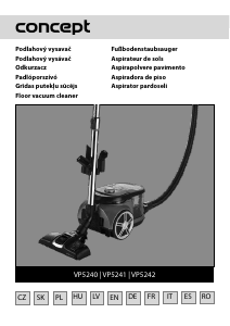 Manuale Concept VP5241 Aspirapolvere