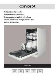 Handleiding Concept MNV4160 Vaatwasser