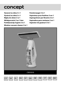 Manuál Concept CW1010 Čistič oken