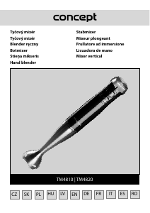 Návod Concept TM4810 Ponorný mixér