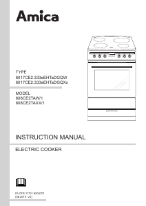 Manual Amica 608CE2TAXX/1 Range