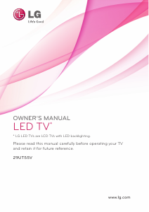 Manual LG 29UT55V-PZ LED Monitor