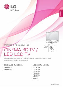 Manual LG DM2352D-PZ LED Monitor