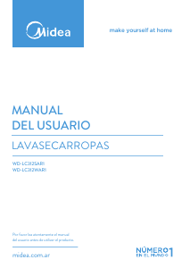Manual de uso Midea WD-LC312SAR1 Lavasecadora
