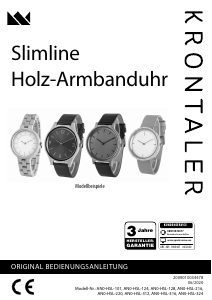 Bedienungsanleitung Krontaler AN0-HSL-128 Armbanduhr