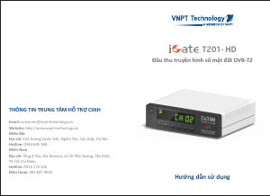 Handleiding VNPT Technology iGate T201-HD Digitale ontvanger