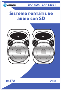 Manual Steren BAF-520BT Speaker