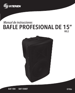 Manual Steren BAF-1594BT Speaker