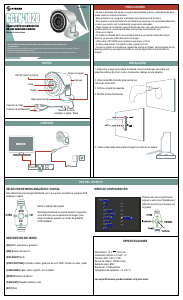 Manual de uso Steren CCTV-1020 Cámara de seguridad