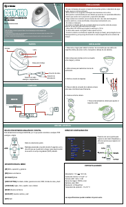 Manual de uso Steren CCTV-1120 Cámara de seguridad