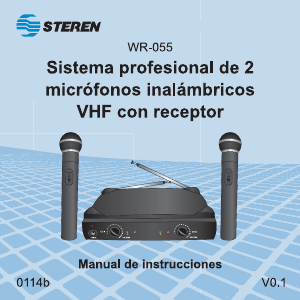 Manual Steren WR-055 Microphone