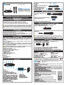 Manual de uso Steren WR-810 UHF Micrófono
