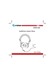 Manual Steren AUD-222 Headphone