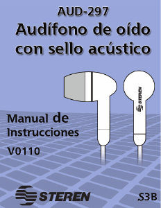 Manual de uso Steren AUD-297 Auriculares