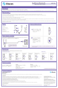 Manual de uso Steren AUD-7000 Auriculares