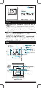 Manual de uso Steren CLK-305 Despertador