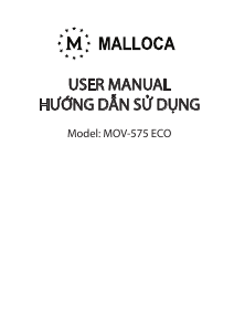 Manual Malloca MOV-575 ECO Oven