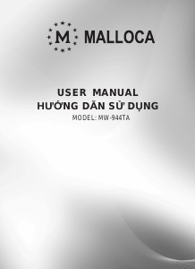 Handleiding Malloca MW-944TA Magnetron