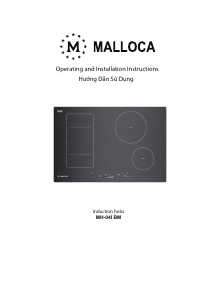 Handleiding Malloca MH-04I BM Kookplaat