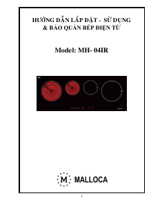 Hướng dẫn sử dụng Malloca MH-04IR Tarô