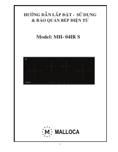 Hướng dẫn sử dụng Malloca MH-04IR S Tarô