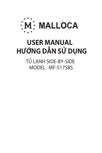 Hướng dẫn sử dụng Malloca MF-517SBS Tủ đông lạnh